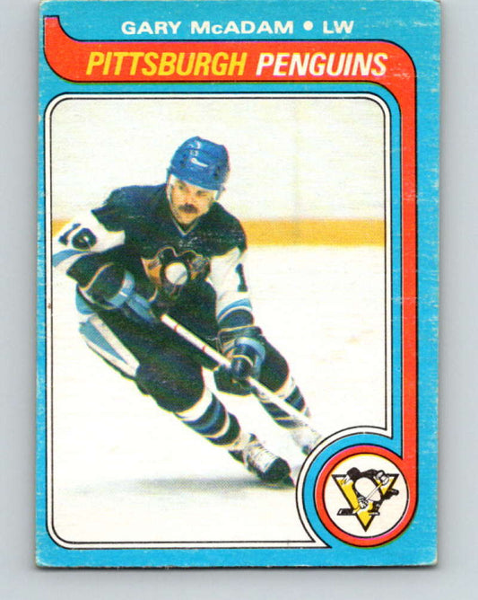 1979-80 O-Pee-Chee #72 Gary McAdam NHL  Penguins 10225