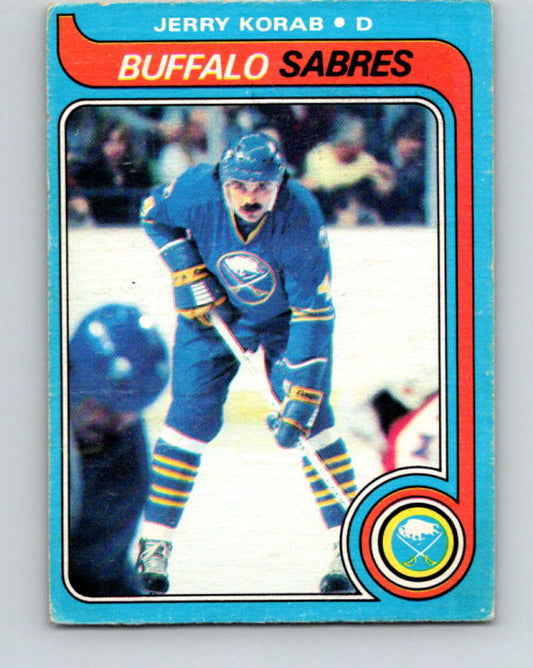 1979-80 O-Pee-Chee #74 Jerry Korab NHL  Sabres 10228