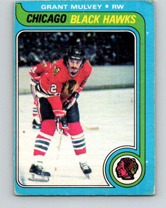 1979-80 O-Pee-Chee #88 Grant Mulvey NHL  Blackhawks 10247
