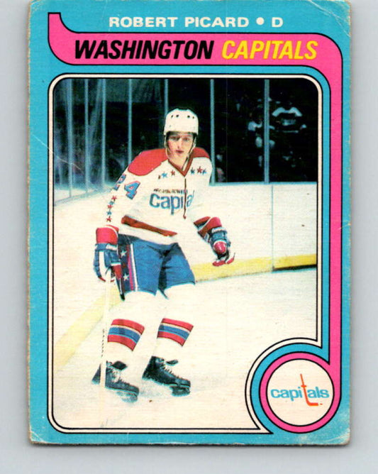 1979-80 O-Pee-Chee #91 Robert Picard NHL  Capitals 10251