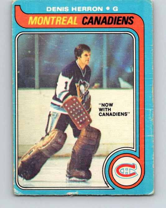 1979-80 O-Pee-Chee #94 Denis Herron NHL  Canadiens 10254