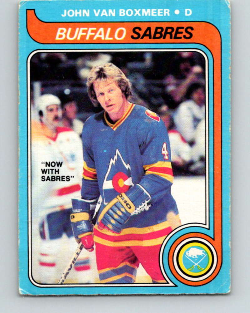 1979-80 O-Pee-Chee #96 John Van Boxmeer NHL  Sabres 10257