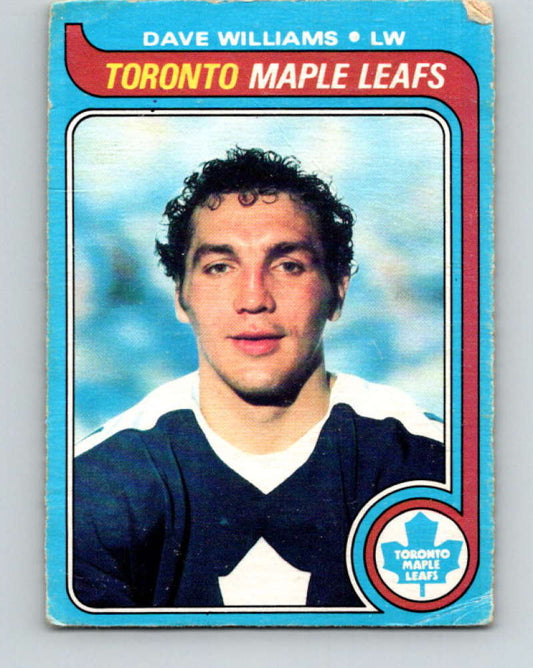 1979-80 O-Pee-Chee #97 Tiger Williams NHL  Maple Leafs 10258