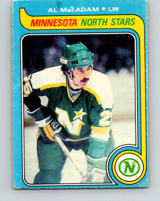 1979-80 O-Pee-Chee #104 Al MacAdam NHL  North Stars 10265