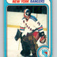 1979-80 O-Pee-Chee #110 John Davidson NHL  NY Rangers 10272