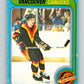 1979-80 O-Pee-Chee #117 Curt Fraser NHL  RC Rookie Canucks 10280