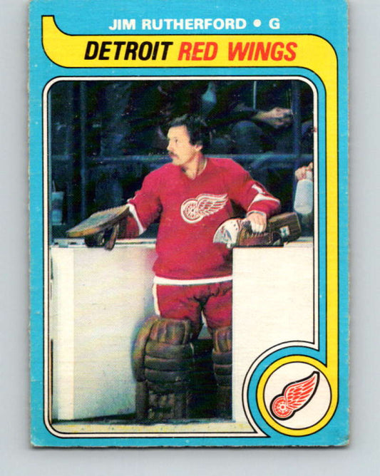 1979-80 O-Pee-Chee #122 Jim Rutherford NHL  Red Wings 10288