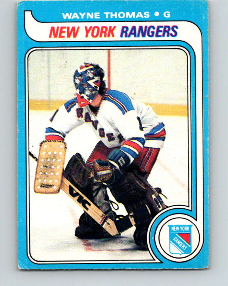 1979-80 O-Pee-Chee #126 Wayne Thomas NHL  NY Rangers 10292