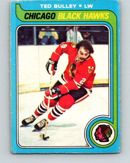 1979-80 O-Pee-Chee #128 Ted Bulley NHL  Blackhawks 10294
