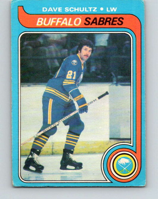 1979-80 O-Pee-Chee #134 Dave Schultz NHL  Sabres 10303