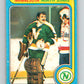 1979-80 O-Pee-Chee #136 Gilles Meloche NHL  North Stars 10307