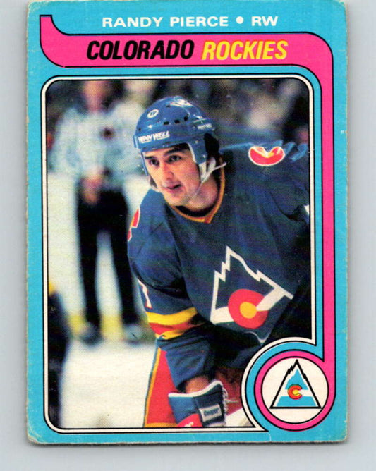1979-80 O-Pee-Chee #137 Randy Pierce NHL RC Rookie Rockies  10308
