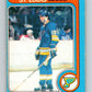 1979-80 O-Pee-Chee #142 Wayne Babych NHL  RC Rookie Blues 10313