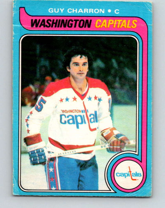 1979-80 O-Pee-Chee #152 Guy Charron NHL  Capitals 10325