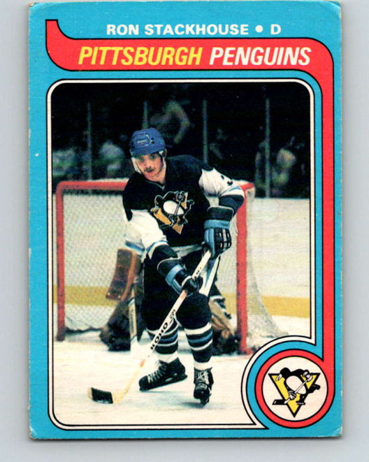 1979-80 O-Pee-Chee #154 Ron Stackhouse NHL  Penguins 10328