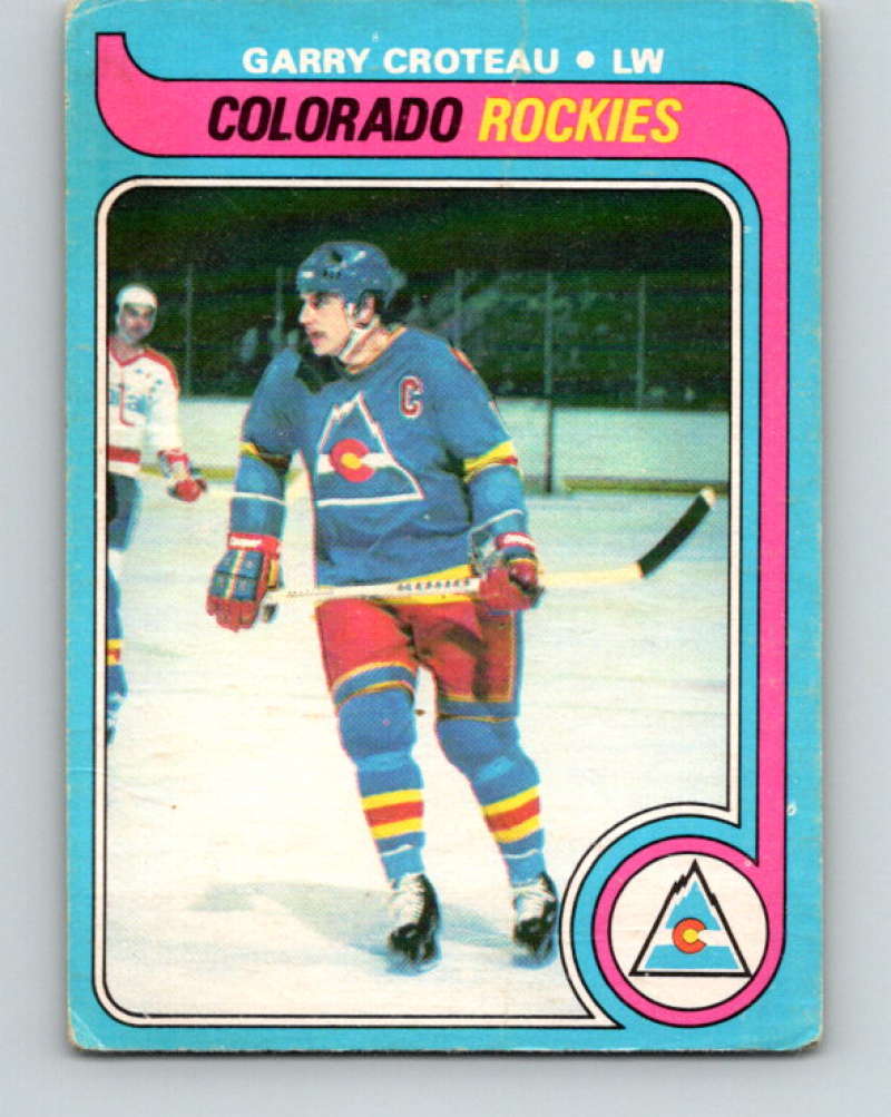 1979-80 O-Pee-Chee #158 Gary Croteau NHL  Rockies 10333