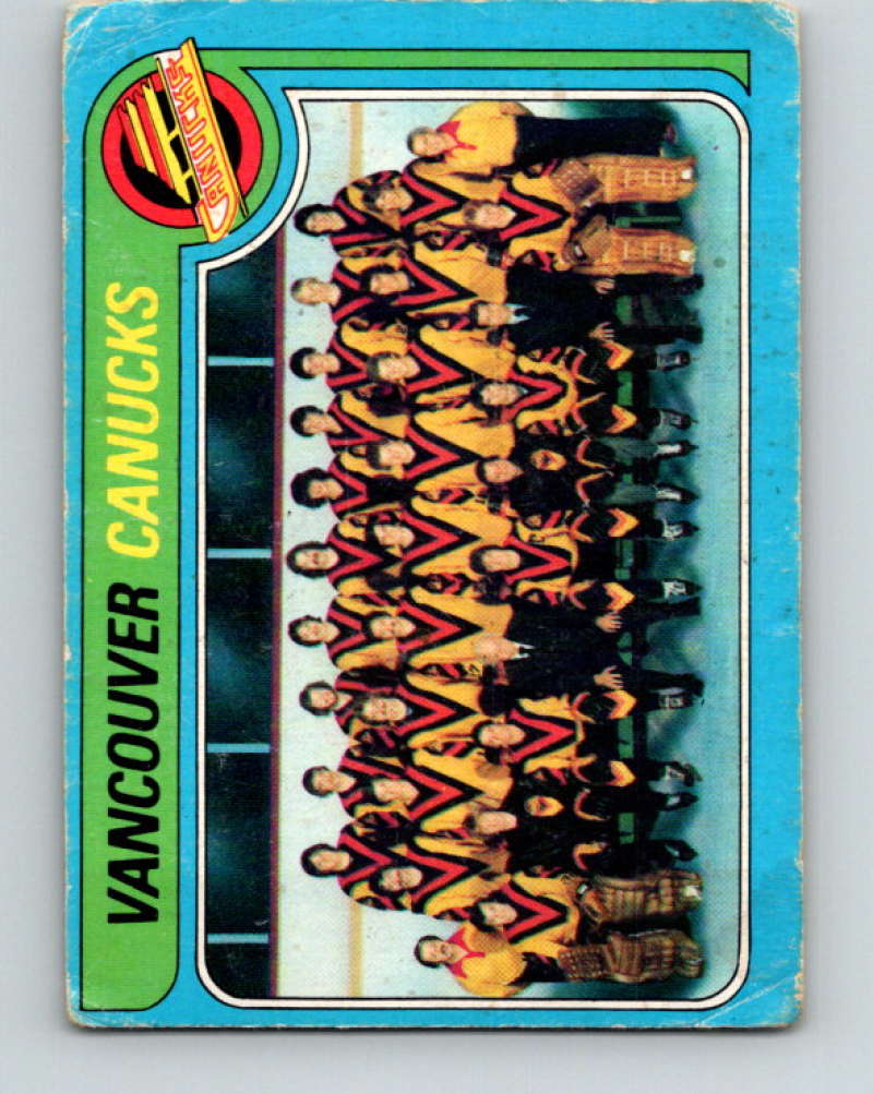 1979-80 O-Pee-Chee #259 Canucks Team NHL  Canucks CL 10470