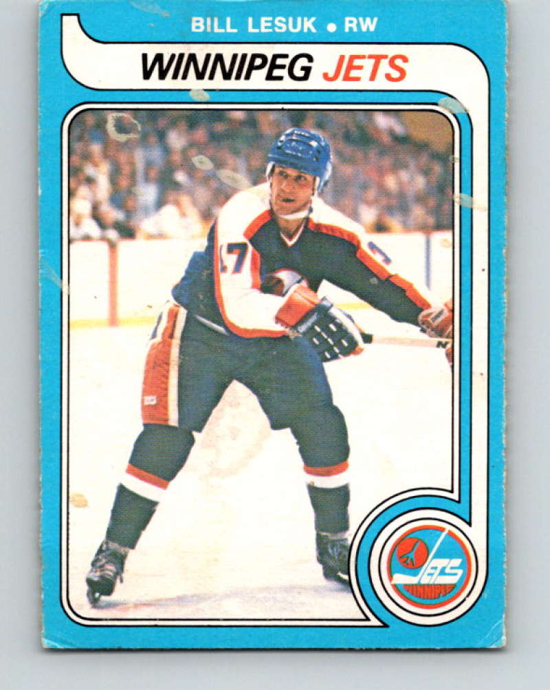 1979-80 O-Pee-Chee #312 Bill Lesuk NHL  Winn Jets 10542 Image 1