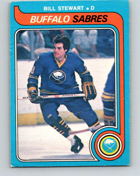 1979-80 O-Pee-Chee #313 Bill Stewart NHL  RC Rookie Sabres 10544