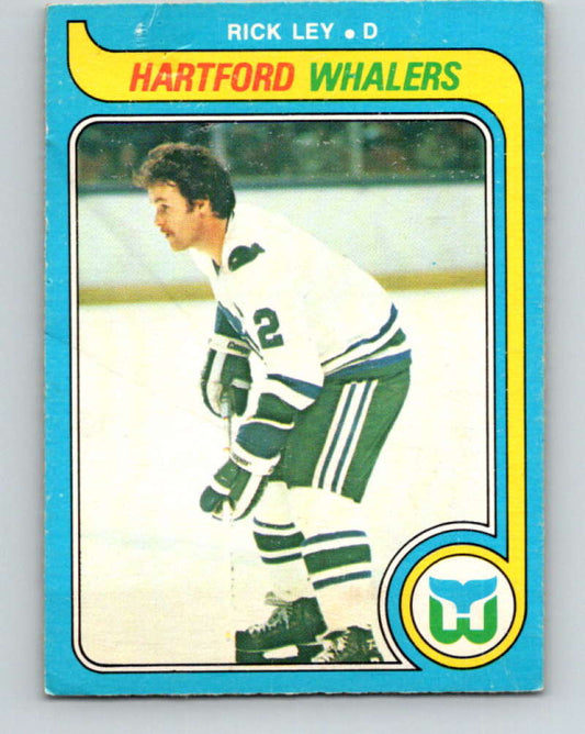 1979-80 O-Pee-Chee #314 Rick Ley NHL  Whalers 10546 Image 1