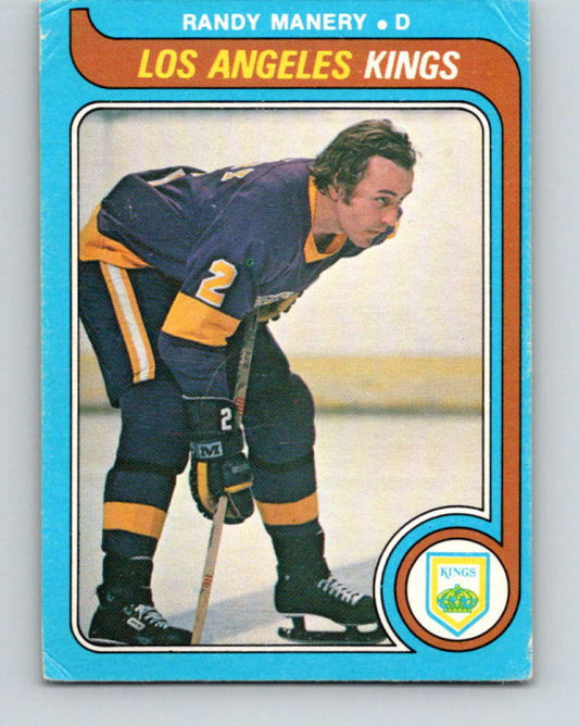 1979-80 O-Pee-Chee #317 Randy Manery NHL  Kings 10551 Image 1