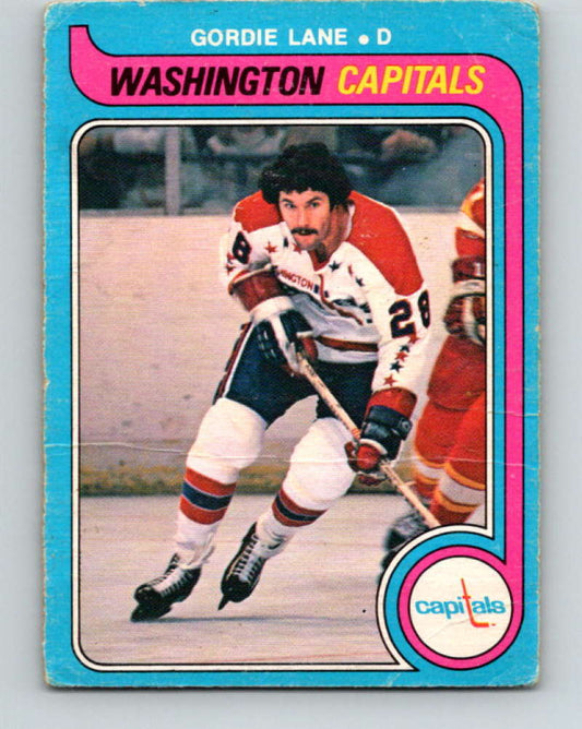 1979-80 O-Pee-Chee #325 Gord Lane NHL  Capitals 10566 Image 1