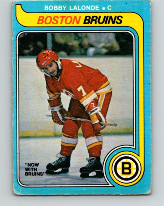1979-80 O-Pee-Chee #326 Bobby Lalonde NHL  Bruins 10568 Image 1