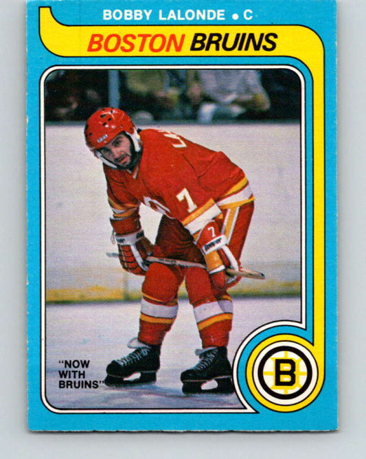 1979-80 O-Pee-Chee #326 Bobby Lalonde NHL  Bruins 10569
