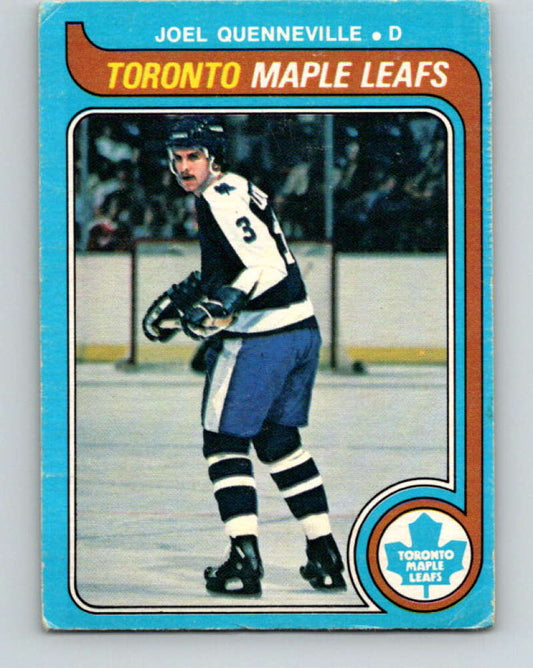 1979-80 O-Pee-Chee #336 Joel Quenneville NHL  RC Rookie Maple Leafs 10582
