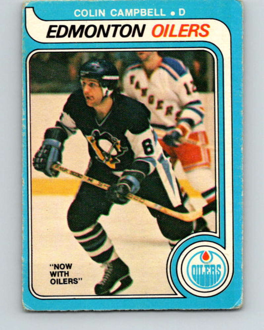 1979-80 O-Pee-Chee #339 Colin Campbell NHL  Oilers 10587 Image 1