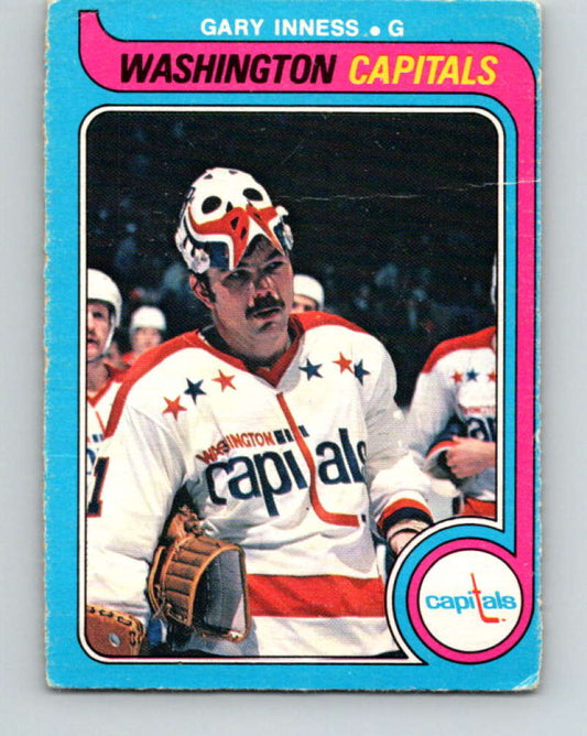 1979-80 O-Pee-Chee #358 Gary Inness NHL  Capitals 10615