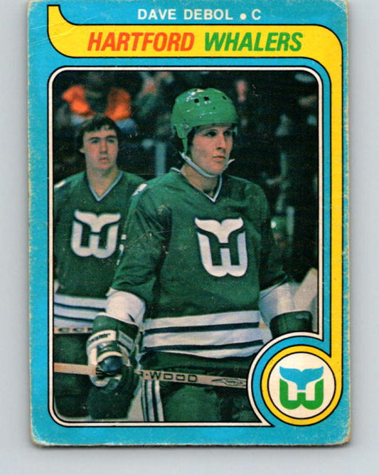 1979-80 O-Pee-Chee #363 Dave Debol NHL  RC Rookie Whalers 10621 Image 1