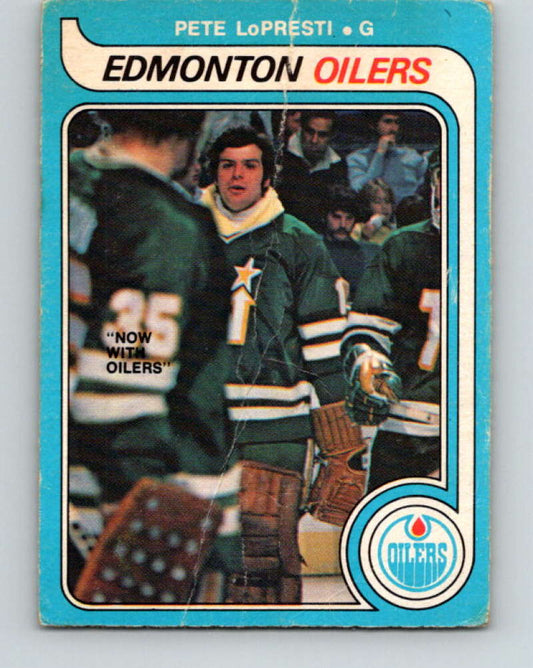 1979-80 O-Pee-Chee #364 Pete LoPresti NHL  Oilers 10622
