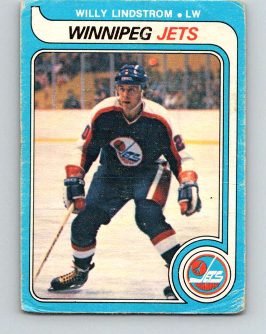 1979-80 O-Pee-Chee #368 Willy Lindstrom NHL  Winn Jets 10626 Image 1