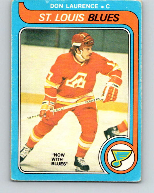 1979-80 O-Pee-Chee #369 Don Laurence NHL  RC Rookie Blues 10627