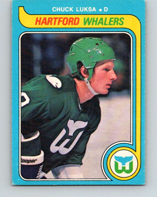 1979-80 O-Pee-Chee #370 Chuck Luksa NHL  RC Rookie Whalers 10628