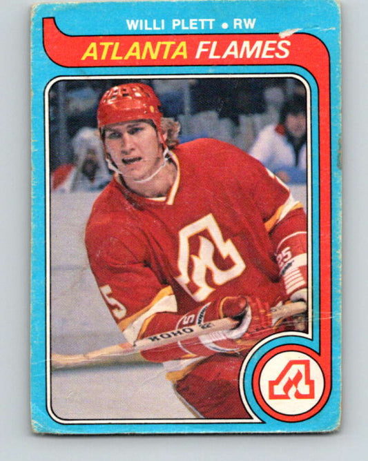 1979-80 O-Pee-Chee #382 Willi Plett NHL  Flames 10648 Image 1