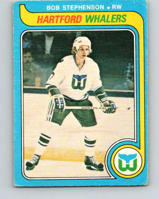 1979-80 O-Pee-Chee #391 Bob Stephenson NHL  RC Rookie Whalers 10658