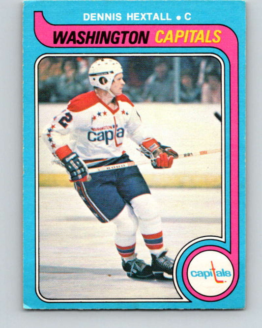 1979-80 O-Pee-Chee #392 Dennis Hextall NHL  Capitals 10660