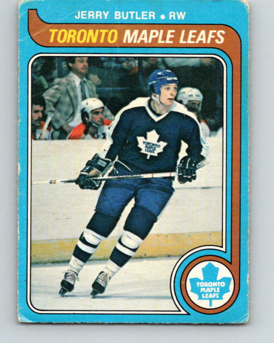 1979-80 O-Pee-Chee #393 Jerry Butler NHL  Maple Leafs 10661