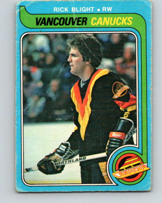 1979-80 O-Pee-Chee #395 Rick Blight NHL  Canucks 10666 Image 1