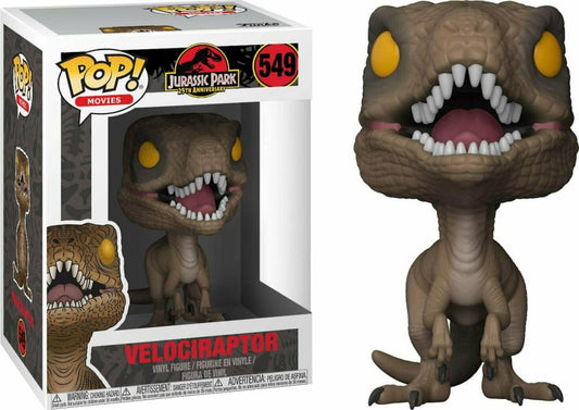 Funko Pop - 549 Jurassic Park 25th Anniversary - Velociraptor Vinyl Figure