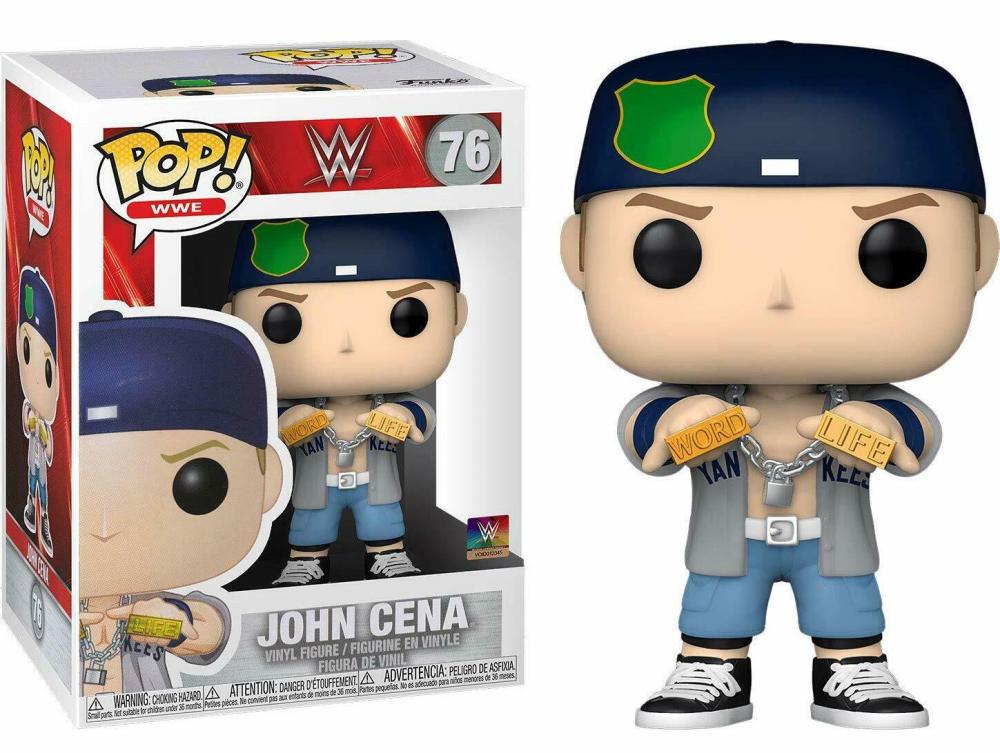 Funko Pop - 76 WWE Wrestling - John Cena  World Life Vinyl Figure