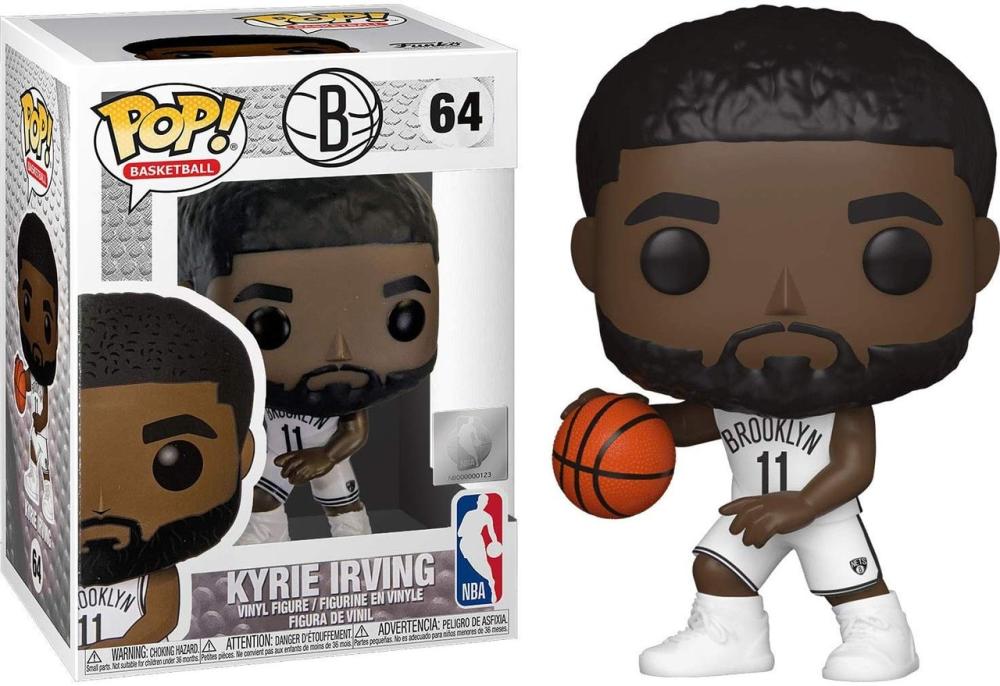 Funko Pop - 64 NBA Basketball - Kyrie Irving Brooklyn Nets Vinyl Figure