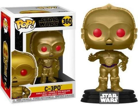 Funko Pop - 360 Star Wars: Rise of Skywalker C-3PO Gold Vinyl Figure