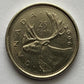 2005 Canadian 25 Cent Quarter Coin Canada - Moose Head *8033