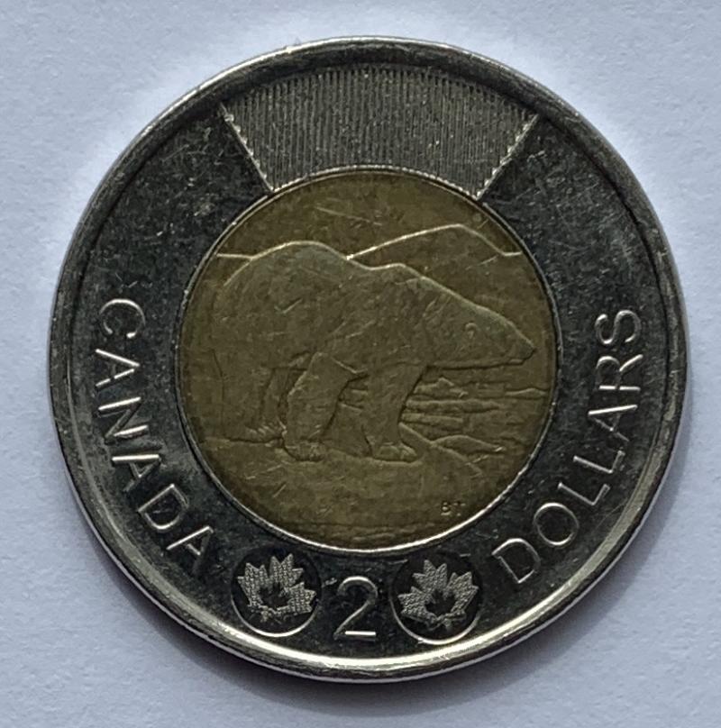 2012 Canadian $2 Coin Two Dollar Canada - Security *8035 Image 1