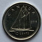 2016 Canadian 10 Cent Dime Canada Coin*8039