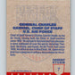 1991 Topps Desert Storm #7 Chief of Staff General Charles Gabriel Mint  Image 2