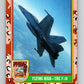 1991 Topps Desert Storm #27 Flying High - The F-18 Mint  Image 1
